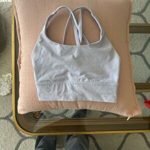 Lululemon Athletica serene blue color Sports Bra size 2